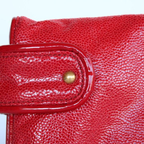 Stella McCartney Red Leather Clutch - Vegan - Picture 5 of 9